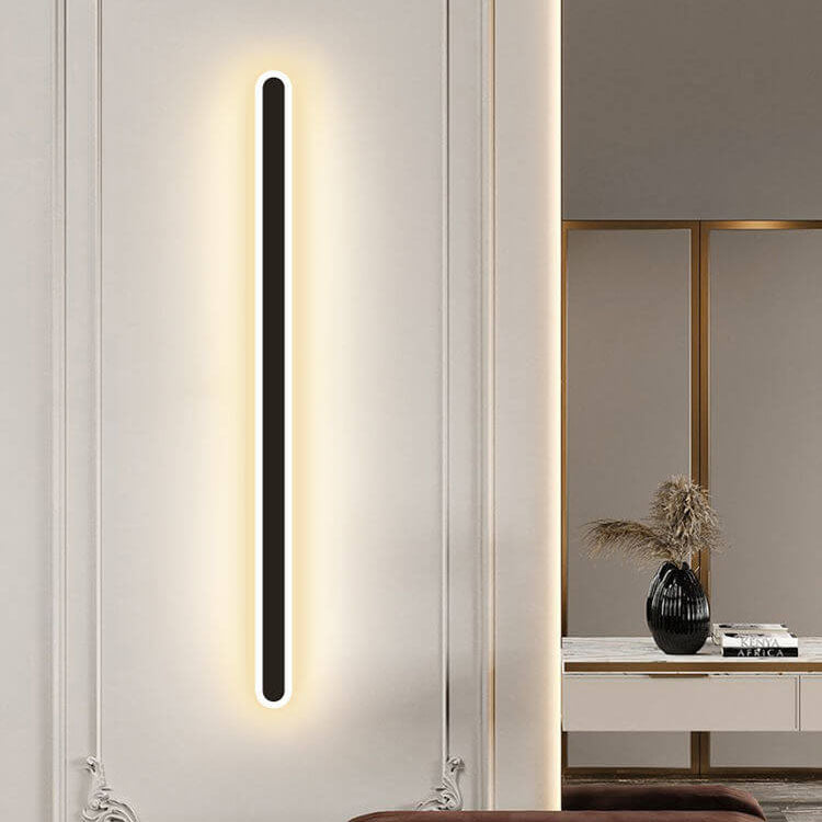 Apliques De Pared Lineales Led Minimalistas
