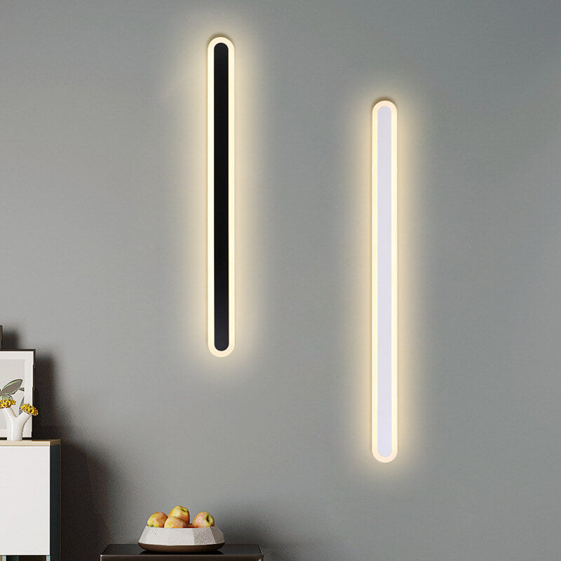 Apliques De Pared Lineales Led Minimalistas