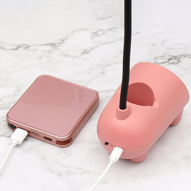 Lámpara De Escritorio Con Forma De Conejito Caprichoso