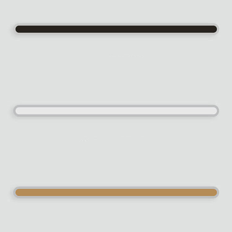 Apliques De Pared Lineales Led Minimalistas