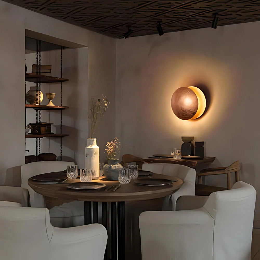 Apliques De Pared Led Inspirado En El Eclipse