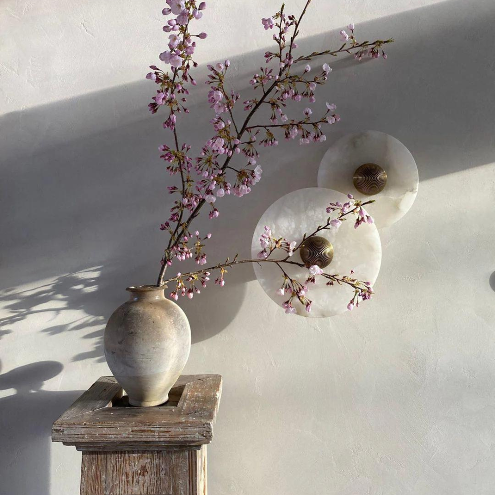 Apliques De Pared Redondo Clásico