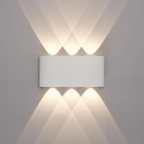 Apliques De Pared Led Blancos Modernos Y Ajustables