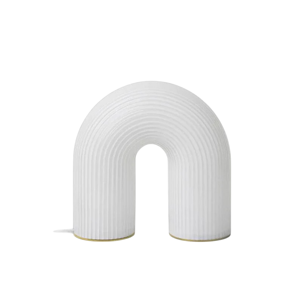 Lámpara De Mesa En Forma De Arco