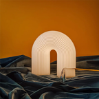 Lámpara De Mesa En Forma De Arco