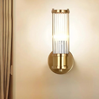 Apliques De Pared Led Dorados Minimalistas