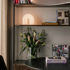 Lámpara De Mesa En Forma De Arco