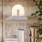 Lámpara De Mesa En Forma De Arco