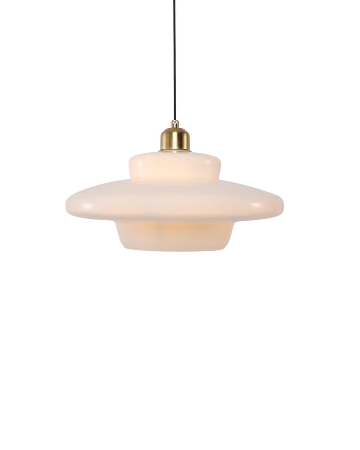 Lámpara De Techo En Capas De Mediados De Siglo