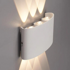 Apliques De Pared Led Blancos Modernos Y Ajustables