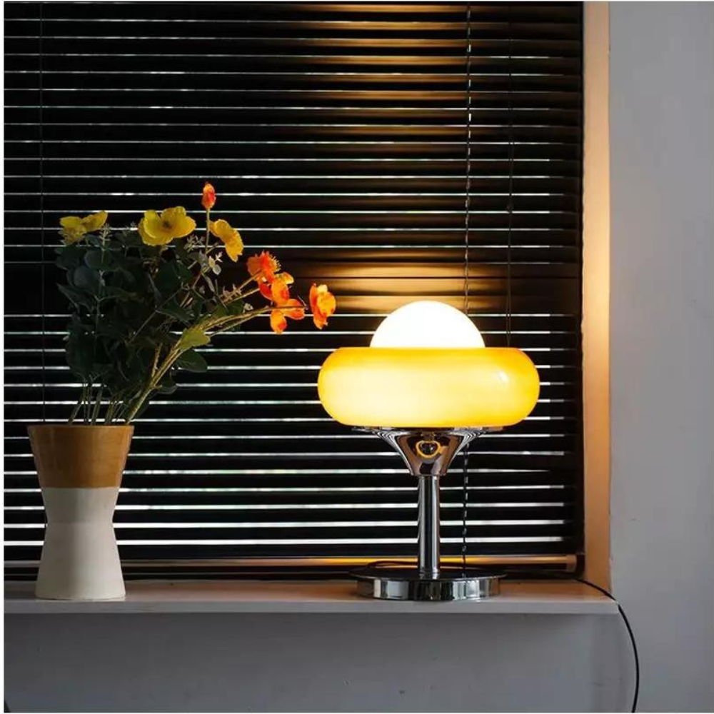 Lámpara De Mesa Nórdica Minimalista