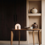 Lámpara De Mesa En Forma De Arco