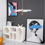 Lámpara De Techo Led Inspirada En El Loto