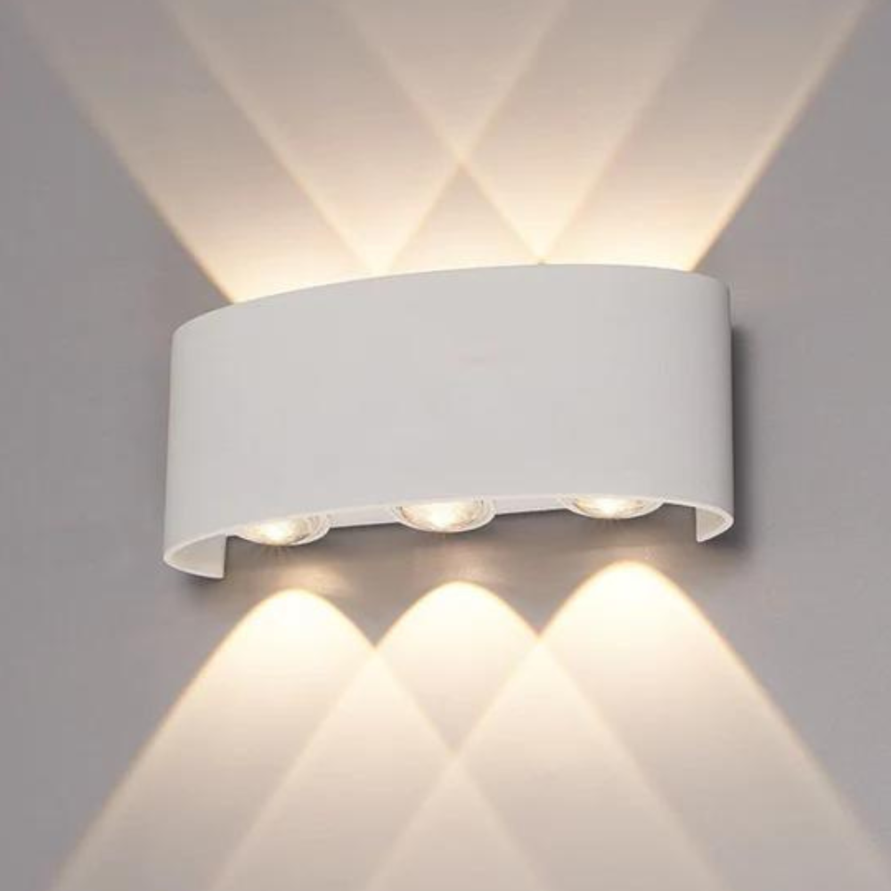 Apliques De Pared Led Blancos Modernos Y Ajustables