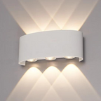 Apliques De Pared Led Blancos Modernos Y Ajustables