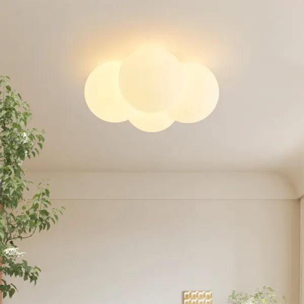 Lámpara De Techo Led Minimalista Con Forma De Nube