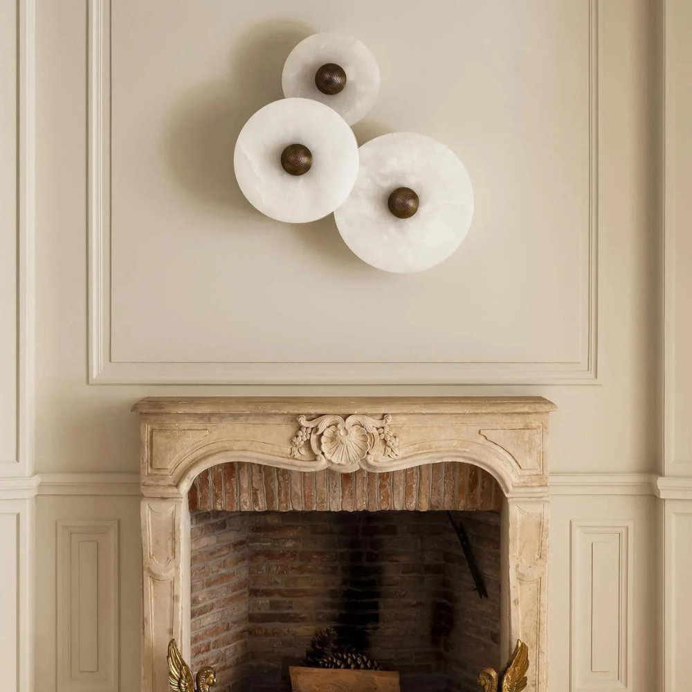 Apliques De Pared Redondo Clásico