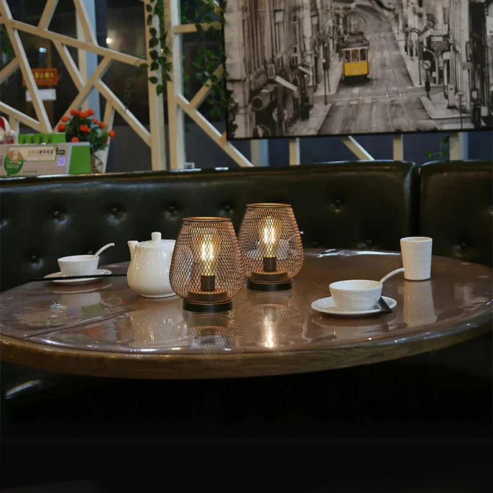 Lámpara De Mesa Portátil Led Recargable