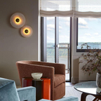 Apliques De Pared Redondo Clásico