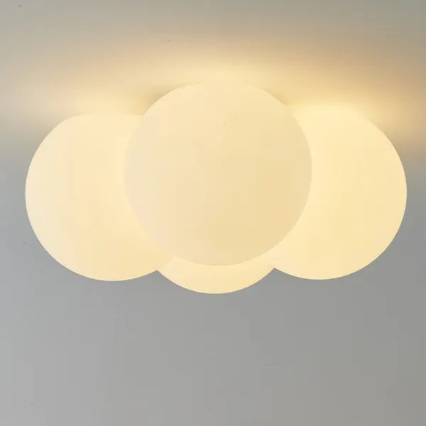 Lámpara De Techo Led Minimalista Con Forma De Nube