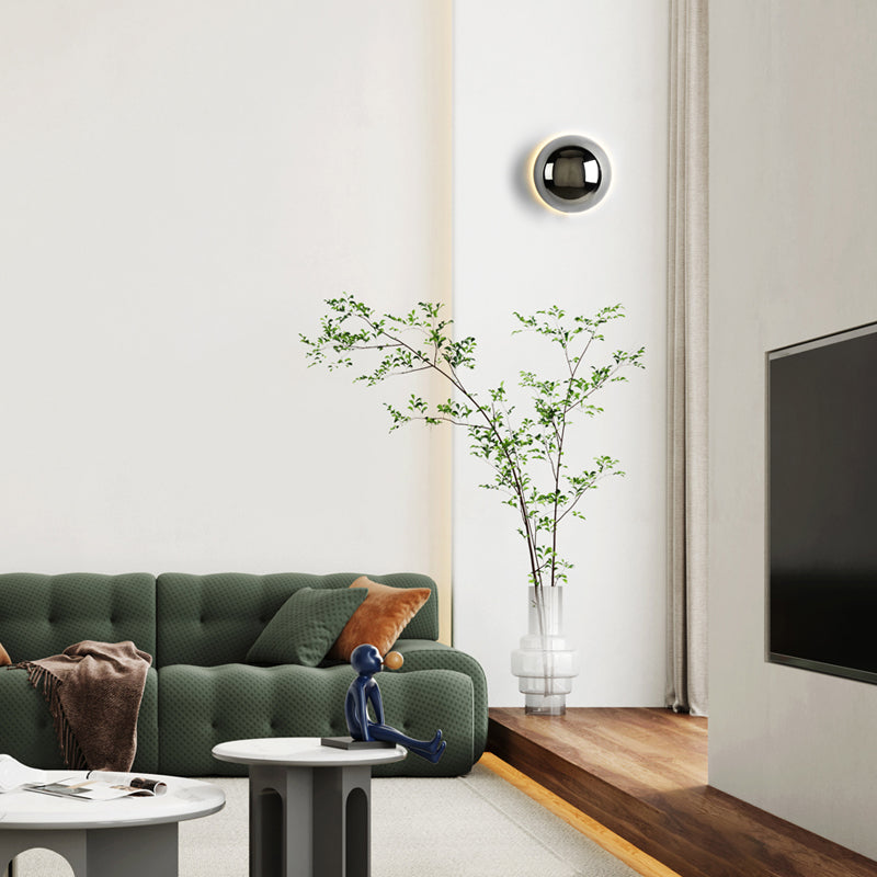 Aplique de Pared con Efecto Circular