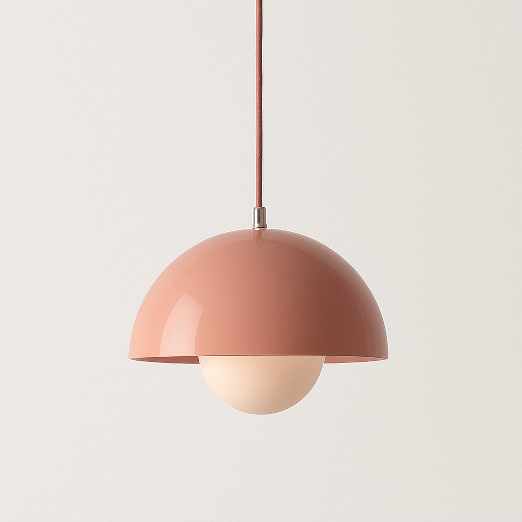 Lámpara De Techo En Forma De Capullo