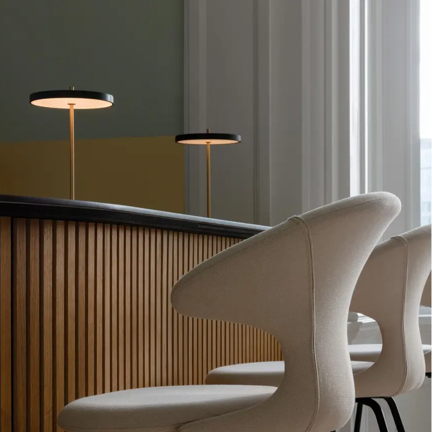 Lámpara De Mesa LED Inalámbrica Delgada