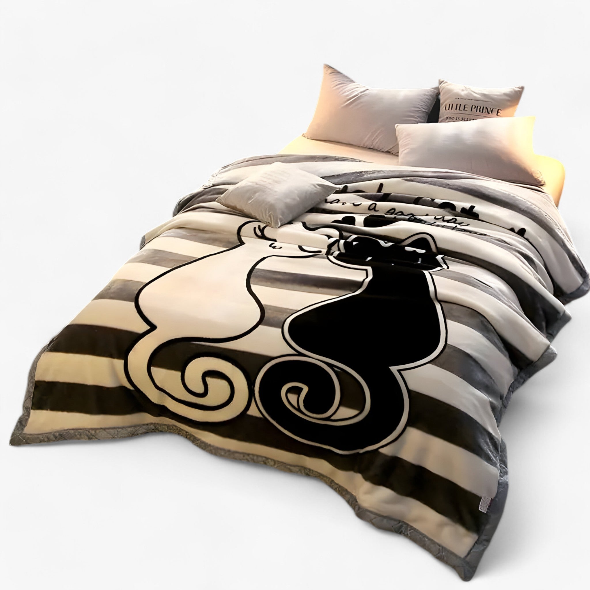 Mantas Gruesas Y Cálidas Estampadas