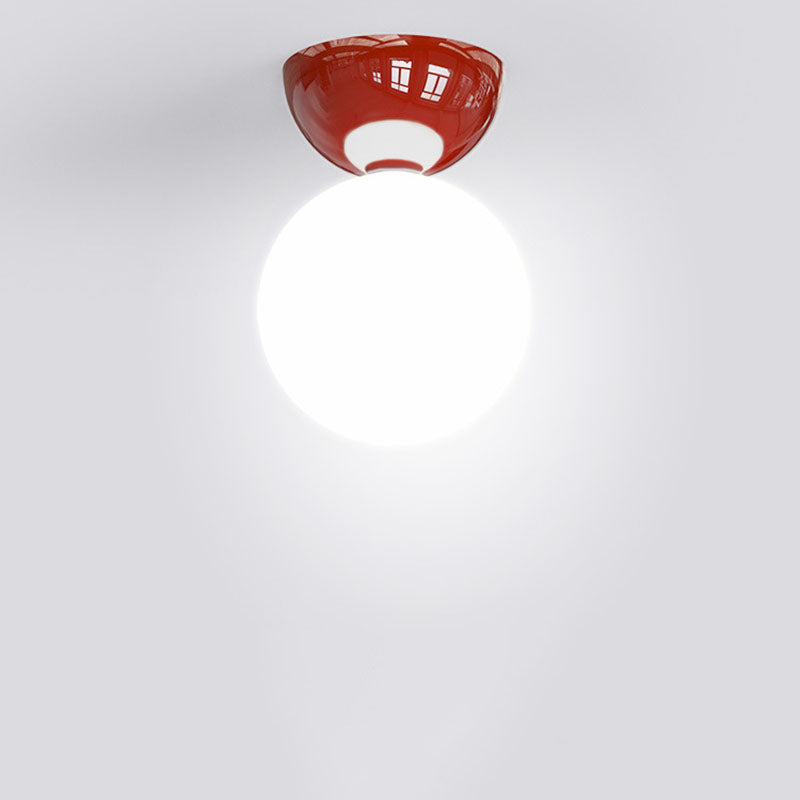 Lámpara De Techo Minimalista Nórdica Semiempotrada