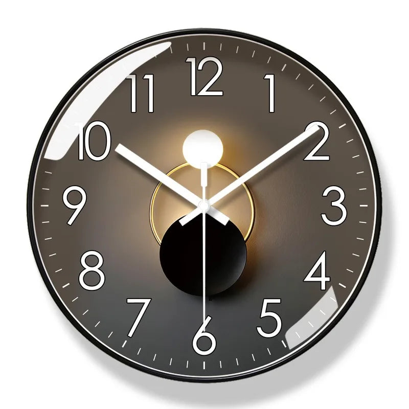 Reloj de Pared Contemporáneo y Silencioso