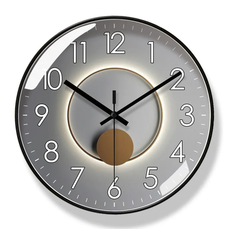 Reloj de Pared Contemporáneo y Silencioso