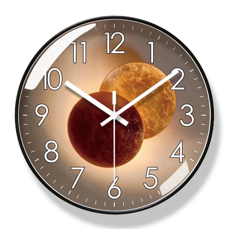 Reloj de Pared Contemporáneo y Silencioso