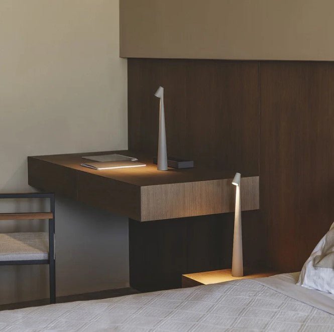 Lámpara De Mesita De Noche LED Inalámbrica