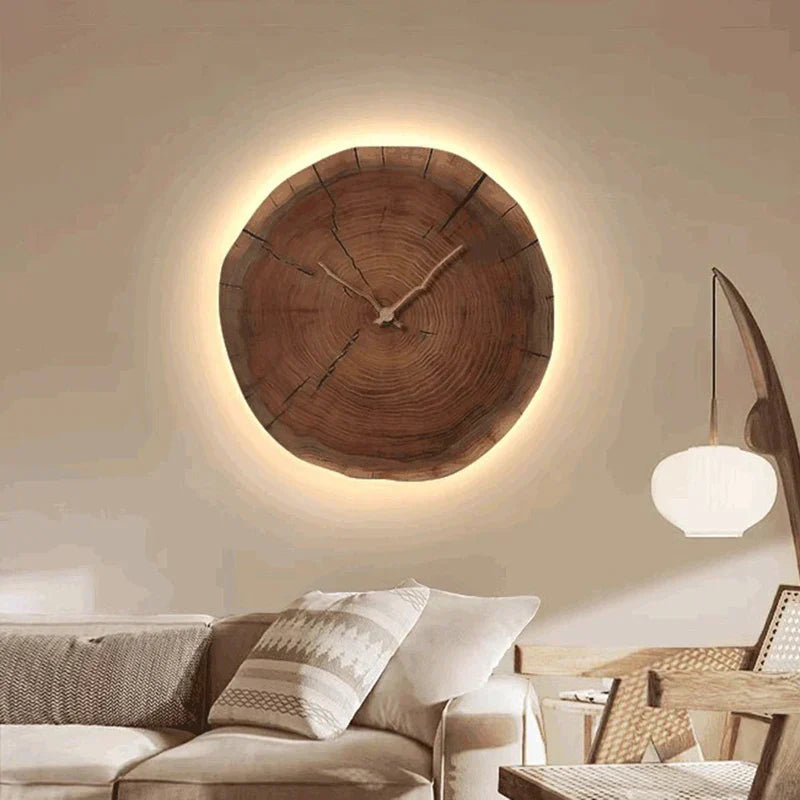 Reloj de Pared de Diseño Natural