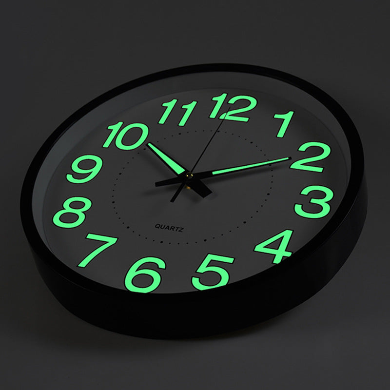 Reloj de Pared Silencioso con LED
