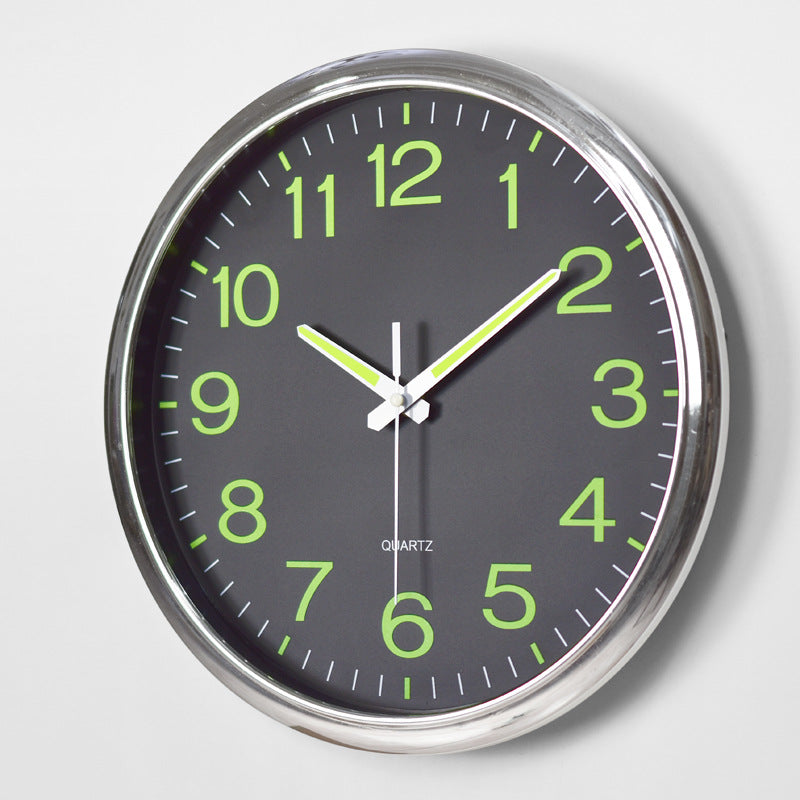 Reloj de Pared Silencioso con LED