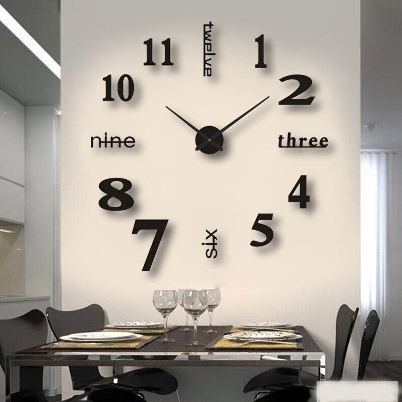 Reloj de Pared Moderno Estiloso