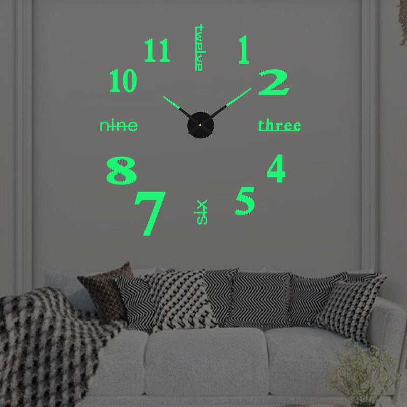 Reloj de Pared Moderno Estiloso