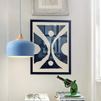 Lámpara de Techo en Tonos Pastel