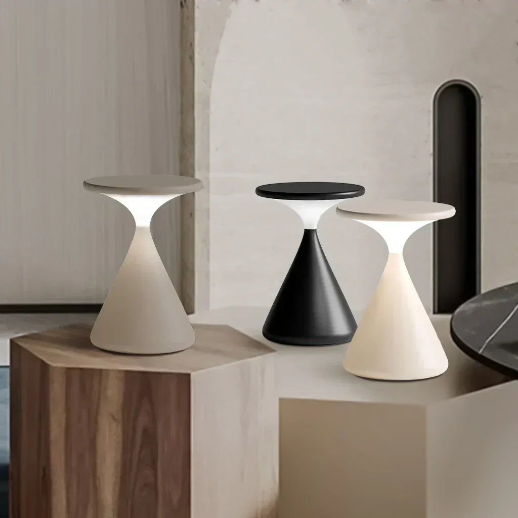 Lámpara de Mesa Inalámbrica con Control Táctil