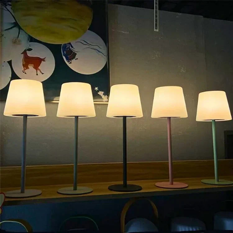 Lámpara de Mesa Inalámbrica con Cambio de Color